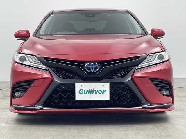 トヨタ カムリ WSレザーパッケージ 三重県 2019(令1)年 5.9万km エモーショナルレッドⅡ /禁煙車//純正ナビ/ フルセグテレビ・Bluetooth//バックカメラ//TRDエアロ//TRDマフラー//スポーツサスペンション//ガーニッシュ//JBLサウンド//本革シート//シートヒーター//トヨタセーフティーセンス//ブラインドスポットモニター//レーダークルーズコントロール//ETC//LEDヘッドライト//オートライト//オートハイビーム//パワーシート//プッシュスタート//スマートキー
