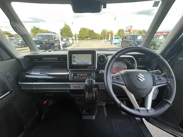 スズキ スペーシア カスタム HYBRID GS 栃木県 2022(令4)年 3.1万km ブルーイッシュブラックパール3 スズキセーフティサポート/社外ナビ/BluetoothAudio/バックカメラ/ETC/パワースライドドア/レーダークルーズコントロール/シートヒーター/LEDヘッドライト/フォグランプ/オートハイビーム/コーナーセンサー/アイドリングストップ/ロールサンシェード/スマートキー×2/AAC/純正14インチAW