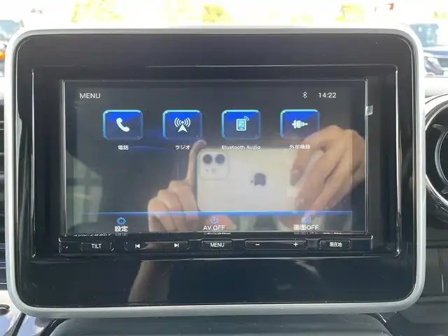 スズキ スペーシア カスタム HYBRID GS 栃木県 2022(令4)年 3.1万km ブルーイッシュブラックパール3 スズキセーフティサポート/社外ナビ/BluetoothAudio/バックカメラ/ETC/パワースライドドア/レーダークルーズコントロール/シートヒーター/LEDヘッドライト/フォグランプ/オートハイビーム/コーナーセンサー/アイドリングストップ/ロールサンシェード/スマートキー×2/AAC/純正14インチAW