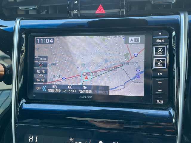 トヨタ ハリアー プレミアム 道東・釧路十勝 2015(平27)年 8.9万km ブラック ・アルパイン7インチナビ(BT/FM/AM/CD/DVD/SD/AUX)/・フルセグTV/・パワーシート/・パワーバックドア/・サンルーフ/・純正エンジンスターター/・ハーフレザーシート/・LEDヘッドライト/・フォグライト/・ドアバイザー/・オートライト/・オートマチックハイビーム/・プリクラッシュセーフティー/・ABS/・横滑り防止機能/・盗難防止装置/・カーテンエアバック/・積み込みサマータイヤ社外AW235/55/R18