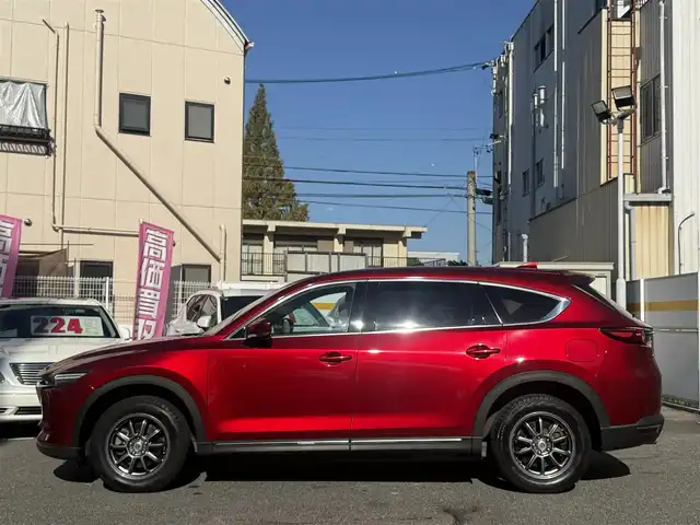 マツダ ＣＸ－８ XD プロアクティブ 愛知県 2018(平30)年 8.5万km ソウルレッドクリスタルM /禁煙//メーカーナビ//フルセグ/CD/DVD/BT/AUX/USB/AM/FM//サイド・バックカメラ //社外17AW//純正19AWサマータイヤ付4本車載//ビルトインETC //デジタルルームミラー//オートリトラウィンカーミラー//パワーシート //シートヒーター//電子パーキング //オートホールド//SBS/SCBS//ACC/BSM/LKAS/車間認知支援/標識認識//アイドリングストップ //アテンションアラート//クリアランスソナー //LEDオートライト//革巻きステア //ステアスイッチ //ステアヒーター//スマートキー //プッシュスタート //純正マット//MTモード付AT //横滑り防止 //ISOFIX//保証書 //取説 //ナビ取説 //記録簿 //スペアキー