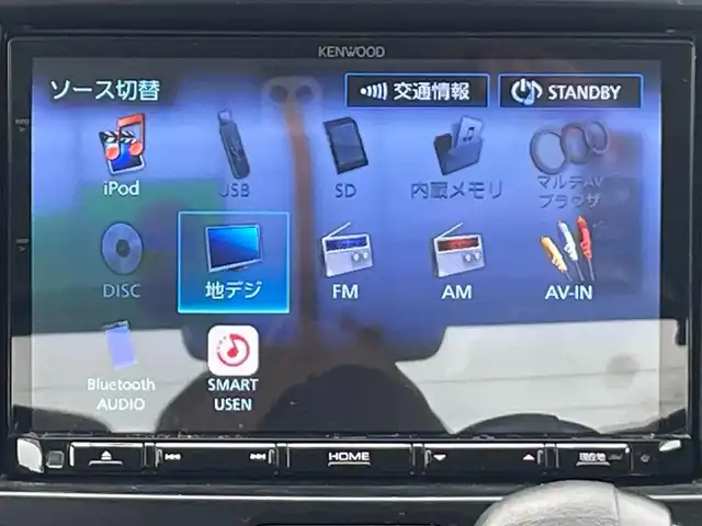 スズキ ソリオ G 滋賀県 2018(平30)年 6.8万km スピーディーブルーM ４WD/片側パワースライドドア/社外8インチナビ【MDV-M805L】/（AM/FM/CD/DVD/フルセグ/Bluetooth/USB/SD）/バックカメラ/前方ドライブレコーダー/ビルトインETC/ブレーキアシスト/ヒルスタート（坂道発進）アシスト/VDC（ビークルダイナミクスコントロール）/ABS（アンチロックブレーキシステム）/盗難防止アラーム/運転席・助手席シートヒーター/電動格納ミラー/オートライト/ハロゲンヘッドライト/マニュアルエアコン/USB端子/プッシュスタート/スマートキー/スペアキー/純正フロアマット/純正ドアバイザー