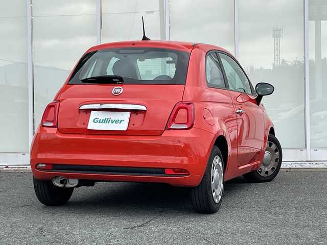 フィアット ５００ 1．2 カルト 福岡県 2022(令4)年 4.3万km ビタミニックオレンジ 純正オーディオ/（Bカメラ/TV/Bluetooth/AM/FM/USB）/純正前後ドライブレコーダー/純正フロアマット/ステアリングスイッチ/フォグランプ/パドルシフト