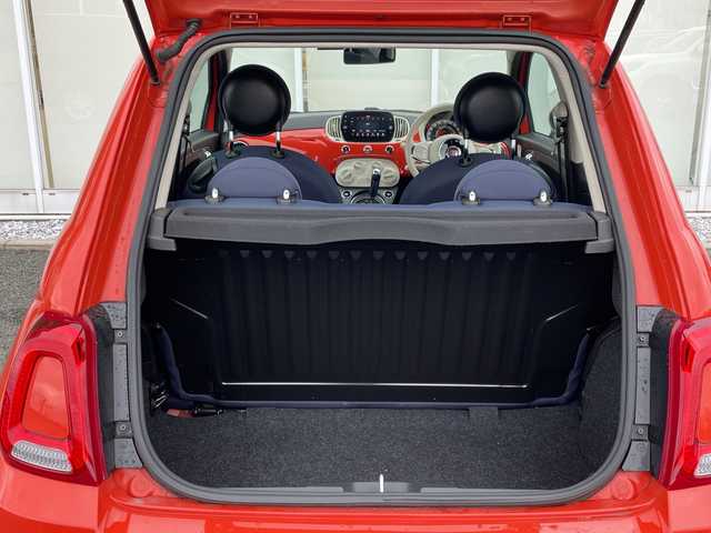 フィアット ５００ 1．2 カルト 福岡県 2022(令4)年 4.3万km ビタミニックオレンジ 純正オーディオ/（Bカメラ/TV/Bluetooth/AM/FM/USB）/純正前後ドライブレコーダー/純正フロアマット/ステアリングスイッチ/フォグランプ/パドルシフト