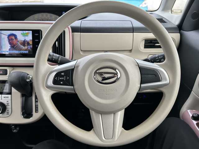 ダイハツ ムーヴ キャンバス X メイクアップ リミテッド SAⅢ 富山県 2018(平30)年 8万km パールホワイトⅢ/ライトローズマイカメタリックⅡ 2トーン ワンオーナー/全周囲カメラ/両側パワースライドドア/スマートキー×２/社外メモリーナビ(AVN-R8W)/DVD/BT/MSV/フルセグTV/TVキャンセラー/ETC/プッシュスタート/フォグランプ/衝突安全ブレーキ/オートハイビーム/レーンキープ/横滑り防止装置/ドラレコ(SL317DVR)/オートリトラミラー/純正フロアマット/電格ミラー/ヘッドライトレベライザー/アイドリングストップ/ステアリングスイッチ/保証書・取説・ナビ取説