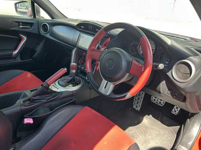 トヨタ ８６ GT リミテッド 茨城県 2013(平25)年 5万km ライトニングレッド BLITZ車高調/BLITZエアクリーナー/純正HDDナビ　NHBA-W62G/【AM/FM/CD/DVD/MSV/USB】/フルセグTV/Bluetooth/バックカメラ/ETC/ハーフレザーシート/前席シートヒーター/前後ドラレコ/オートライト/HIDヘッドライト/フォグランプ/純正サス積込/スマートスペアキー×1/保証書/取扱説明書