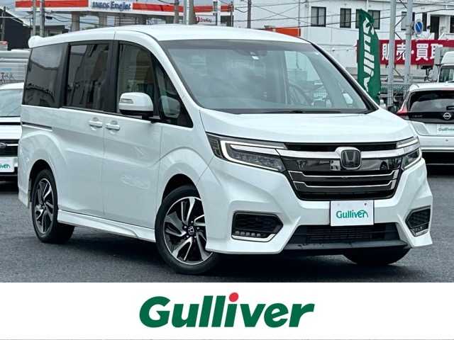 ホンダ ステップワゴン スパーダ クルスピセンシング 千葉県 2020(令2)年 6.1万km プラチナホワイトパール ワンオーナー/10型純正ナビ/フルセグTV/Bluetooth/CD/DVD/バックカメラ/スマートキー/プッシュスタート/両側パワースライドドア/フリップダウンモニター/ホンダセンシング/ハーフレザーシート/クルーズコントロール/D/N席シートヒーター/LEDヘッドライト/MTモード切替付き/ビルトインETC/純正アルミホイール/レーンキープアシスト/保証書/スペアキー