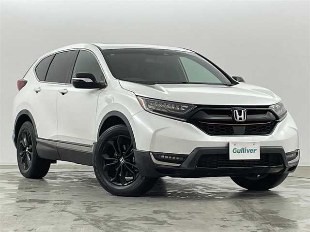 ホンダ ＣＲ－Ｖ EX・ブラックエディション 福島県 2021(令3)年 6.6万km プラチナホワイトパール ホンダセンシング/・衝突軽減ブレーキ/・路外逸脱抑制装置/・レーダークルーズコントロール/純正ナビ/・型番：VRV-205CVi/・フルセグTV/Bluetooth/CD/DVD/・バックカメラ/・ETC2.0/・前後ドライブレコーダー/サンルーフ/純正エアロ(F/S/R/リアスポイラー)/アイドリングストップ/パワーバックドア/電子パーキング/革巻きステアリング/・ステアリングリモコン/・パドルシフト/レザーシート/・パワーシート(運転席/助手席)/・メモリシート(運転席)/プッシュスタート/・スマートキー/・スペアキー/LEDヘッドライト/・オートライト/純正ラバーマット/取扱説明書/保証書