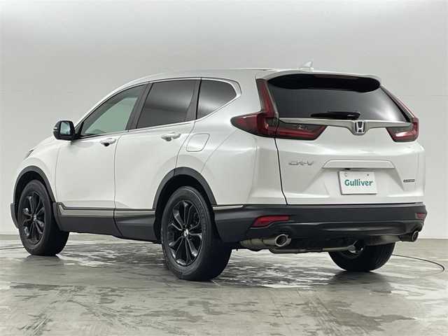 ホンダ ＣＲ－Ｖ EX・ブラックエディション 福島県 2021(令3)年 6.6万km プラチナホワイトパール ホンダセンシング/・衝突軽減ブレーキ/・路外逸脱抑制装置/・レーダークルーズコントロール/純正ナビ/・型番：VRV-205CVi/・フルセグTV/Bluetooth/CD/DVD/・バックカメラ/・ETC2.0/・前後ドライブレコーダー/サンルーフ/純正エアロ(F/S/R/リアスポイラー)/アイドリングストップ/パワーバックドア/電子パーキング/革巻きステアリング/・ステアリングリモコン/・パドルシフト/レザーシート/・パワーシート(運転席/助手席)/・メモリシート(運転席)/プッシュスタート/・スマートキー/・スペアキー/LEDヘッドライト/・オートライト/純正ラバーマット/取扱説明書/保証書