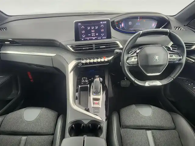プジョー ３００８ GTライン ブルー HDi 愛知県 2020(令2)年 4.1万km GRISHURRICANE サンルーフ　/ナビ　/バックカメラ　/ＢＳＭ　/置くだけ充電　/ハーフレザー　/シートヒーター　/パワーシート　/ドラレコ　/ルーフレール　/パドルシフト　/USB　/アルミホイール　/LEDライト　/取説　/記録簿