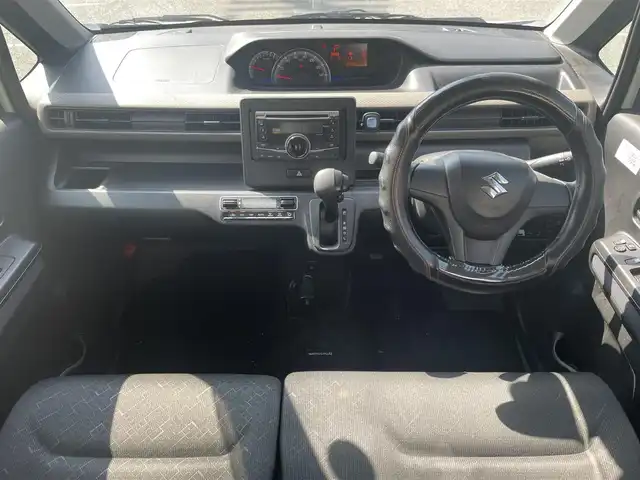 スズキ ワゴンＲ HYBRID FX 兵庫県 2020(令2)年 10.5万km ピュアホワイトP 後方コーナーセンサー/社外カーオーディオ/衝突被害軽減システム/レーンキープアシスト/横滑り防止装置/盗難防止装置/アイドリングストップ/スマートキー/ダブルエアバッグ/保証書・取説/社外AW(155/65/14)
