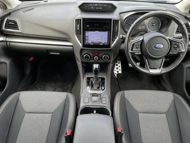 スバル ＸＶ ハイブリッド アドバンス 新潟県 2019(平31)年 3.7万km ライトブルー ワンオーナー/４WD/アイサイトコアテクノロジー/純正ナビ/(AM/FM/CD/BT/フルセグ)/ETC/バックカメラ/サイドカメラ/追従クルーズコントロール/BSM/アイドリングストップ/コーナーセンサー/ハーフレザーシート/革巻きステアリング/ステアリングスイッチ/MTモード付きAT/パドルシフト/AUTOライト/LEDヘッドライト/フォグランプ/横滑り防止/プッシュスタート/スマートキー