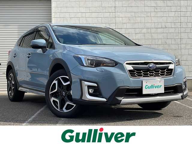 スバル ＸＶ ハイブリッド アドバンス 新潟県 2019(平31)年 3.7万km ライトブルー ワンオーナー/４WD/アイサイトコアテクノロジー/純正ナビ/(AM/FM/CD/BT/フルセグ)/ETC/バックカメラ/サイドカメラ/追従クルーズコントロール/BSM/アイドリングストップ/コーナーセンサー/ハーフレザーシート/革巻きステアリング/ステアリングスイッチ/MTモード付きAT/パドルシフト/AUTOライト/LEDヘッドライト/フォグランプ/横滑り防止/プッシュスタート/スマートキー