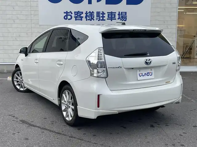 トヨタ プリウス α S ツーリングセレクション 長崎県 2012(平24)年 5.9万km ホワイトパールクリスタルシャイン (株)IDOMが運営する【じしゃロン長崎店】の自社ローン対象車両になります。こちらは現金ご利用時の価格です。自社ローンご希望の方は別途その旨お申付け下さい。/・ワンオーナー/・フルセグテレビ/・バックカメラ/・プッシュスタート/・ETC/・LEDヘッドライト/・純正AW/・Fアンダースポイラー/・Rアンダースポイラー