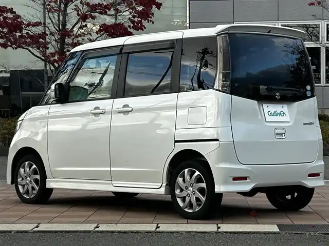 スズキ パレット ＳＷ リミテッド 福島県 2011(平23)年 5.2万km パールホワイト 社外ナビゲーション/型番：MDV-S706/【CD/DVD/SD/USB/BT/TV】/ドライブレコーダー/ETC/片側電動スライドドア/HIDオートライト/ステアリングリモコン/純正フロアマット/ドアバイザー
