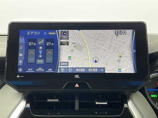 トヨタ ハリアー ハイブリッド Z 栃木県 2021(令3)年 6.4万km ホワイトパールクリスタルシャイン 純正ナビ/（BT/フルセグ/ミラーリング/AM/FM）/全方位カメラ/JBLサウンド/衝突軽減システム/車線逸脱抑制機能/横滑り防止/クリアランナソー/パーキングサポートブレーキ/クルーズコントロール/標識認識機能/電動リアゲート/ビルトインETC2.0/インテリジェントルームミラー/純正アルミホイール/社外フロアマット/ISOFIX/プッシュスタート/スマートキー/スペアキー