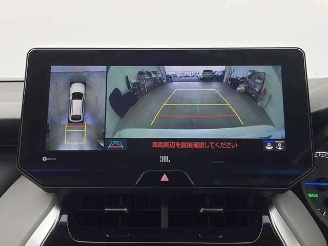 トヨタ ハリアー ハイブリッド Z 栃木県 2021(令3)年 6.4万km ホワイトパールクリスタルシャイン 純正ナビ/（BT/フルセグ/ミラーリング/AM/FM）/全方位カメラ/JBLサウンド/衝突軽減システム/車線逸脱抑制機能/横滑り防止/クリアランナソー/パーキングサポートブレーキ/クルーズコントロール/標識認識機能/電動リアゲート/ビルトインETC2.0/インテリジェントルームミラー/純正アルミホイール/社外フロアマット/ISOFIX/プッシュスタート/スマートキー/スペアキー