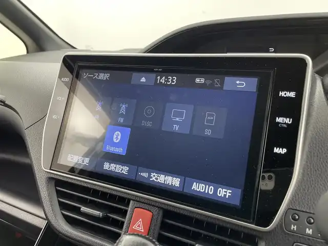 トヨタ ノア Si ダブルバイビーⅡ 福井県 2020(令2)年 4.2万km ホワイトパールクリスタルシャイン 社販買取のため販売不可です/純正ナビ　/純正フリップダウンモニター　/ＴＲＤフルエアロ/トヨタセーフティセンス　/クルーズコントロール/レーンキープアシスト　/エンジンスターター　/両側パワースライドドア　　/ハーフレザーシート　/バックカメラ　/純正フォグ/オートハイビーム　/オービスレーダー