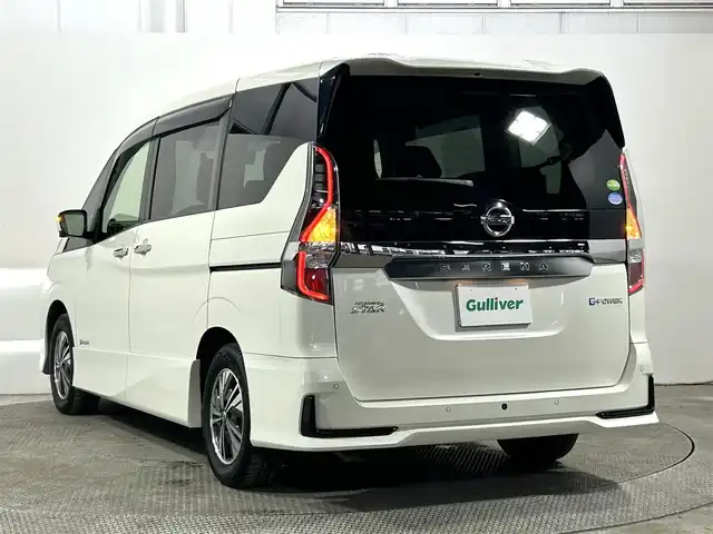 日産 セレナ e－パワー ハイウェイスター V 大阪府 2021(令3)年 2.6万km ブリリアントホワイトパール 純正ナビ/アラウンドビューモニター/Bluetooth/フルセグTV/DVD再生/純正フリップダウンモニター/プロパイロット/エマージェンシーブレーキー/デジタルインナーミラー/ドライブレコーダー/両側パワースライドドア/パーキングアシスト/ビルトインETC/オートライト/LEDヘッドライト/インテリジェントキー2本/プッシュスタート