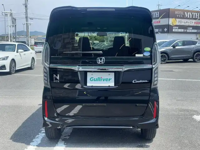 ホンダ Ｎ ＢＯＸ カスタム G L ホンダセンシング 徳島県 2019(平31)年 1.3万km クリスタルブラックパール ７インチナビ(カロッツェリア)/　　フルセグ/BT/CD/DVD/MSV/バックカメラ/片側パワースライドドア/衝突被害軽減ブレーキ/アダプティブクルーズコントロール/レーンキープアシスト/ETC/LEDヘッドライト/オートライト/フォグランプ/純正14インチアルミホイール/ドアバイザー/フロアマット/ステアリングスイッチ/スマートキー/プッシュスタート