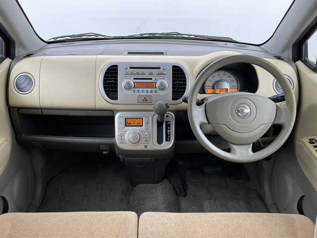 日産 モコ E FOUR 新潟県 2006(平18)年 8万km マルーンブラウンパール 4WD/純正CD/MD/スマートキー/運転席シートヒーター/オートエアコン/電動格納式ミラー/社外アルミ付きスタッドレス/　（積み込み４mm）