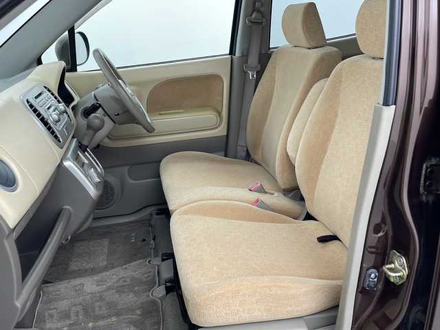 日産 モコ E FOUR 新潟県 2006(平18)年 8万km マルーンブラウンパール 4WD/純正CD/MD/スマートキー/運転席シートヒーター/オートエアコン/電動格納式ミラー/社外アルミ付きスタッドレス/　（積み込み４mm）