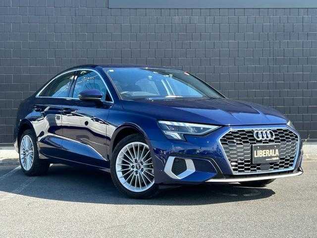 アウディ アウディ Ａ３ 埼玉県 2021(令3)年 1.3万km 青 テクノロジーＰ　/コンビニエンスＰ　/アシスタンスＰ　/純正ナビゲーション　/地上デジタル放送　/バックカメラ　/バーチャルコクピット　/パワーシート　/シートヒーター　/前後ドライブレコーダー　/ＥＴＣ