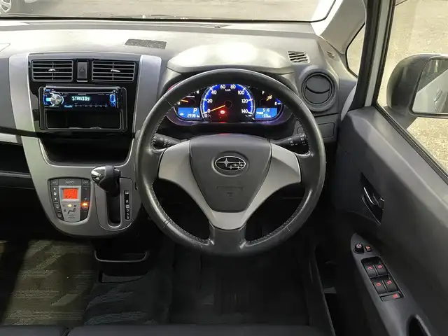 スバル ステラ カスタム R スマートアシスト 千葉県 2014(平26)年 3万km パールホワイトⅢ ワンオーナー/衝突被害低減ブレーキ/レーンキープアシスト/前後ドラレコ/CDデッキ/純正フロアマット/純正14AW/ETC/LEDヘッドライト/ウォークスルー/スマートキー/取説/保証書/H29.H31.R3記録簿