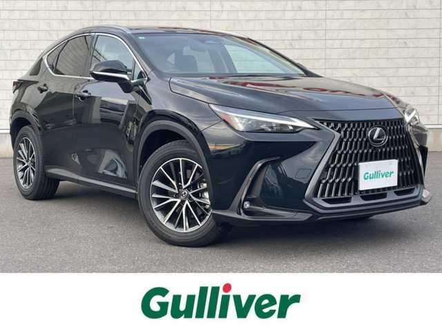 レクサス ＮＸ 250 岐阜県 2025(令7)年 0.3万km グラファイトブラックガラスフレーク パノラマルーフ/ブラインドスポットモニタ　/ヘッドアップディスプレイ　/純正メーカーナビ（フルセグ・Bluetooth・USB)　/レクサスセーフティシステムプラス/クリアランスソナー/ブラックレザーシート　/前席シートヒーター・エアシート　/純正ドライブレコーダー　/パノラミックビューカメラ/パワーバックドア/革巻きステアリング/ステアリングスイッチ/ステアリングヒーター/LEDヘッドライト/フロントフォグランプ/オートマチックハイビーム/ビルトインETC2.0/純正18インチアルミホイール