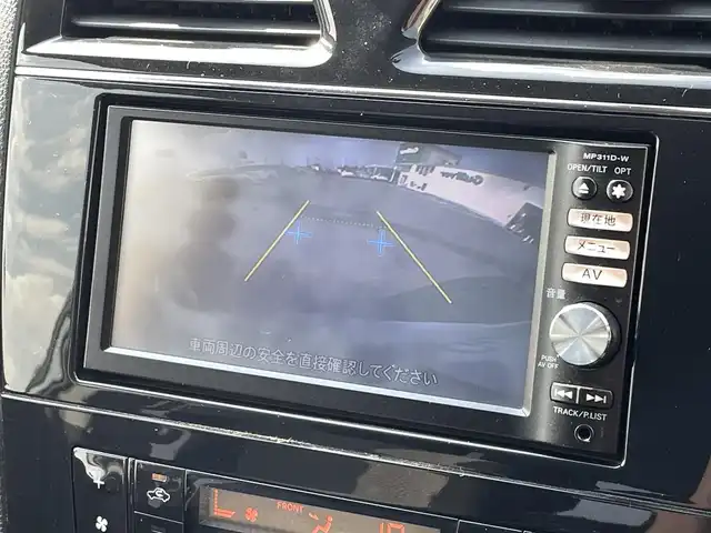 日産 セレナ ライダー 宮崎県 2012(平24)年 7.3万km ブリリアントホワイトパール 純正7インチナビ/　AM FM CD DVD TV BT/バックカメラ/両側パワースライドドア/ETC車載器/アイドリングストップ/フォグランプ/HIDヘッドライト/電動格納ミラー/スマートキー/ウィンカーミラー/ABS