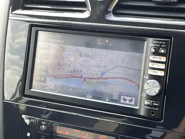 日産 セレナ ライダー 宮崎県 2012(平24)年 7.3万km ブリリアントホワイトパール 純正7インチナビ/　AM FM CD DVD TV BT/バックカメラ/両側パワースライドドア/ETC車載器/アイドリングストップ/フォグランプ/HIDヘッドライト/電動格納ミラー/スマートキー/ウィンカーミラー/ABS