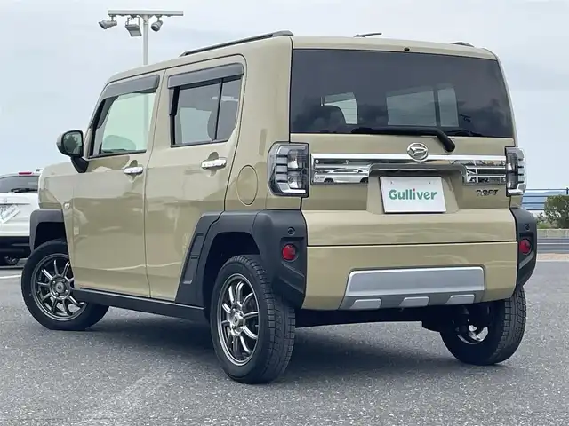 ダイハツ タフト G クロムベンチャー 島根県 2021(令3)年 7.9万km サンドベージュメタリック スマートアシスト/ガラスルーフ/純正ナビ/フルセグTV/Bluetooth/バックカメラ/スマートキー/スペアキー /プッシュスタート /シートヒーター /ステアリングスイッチ/電子パーキング/アイドリングストップ