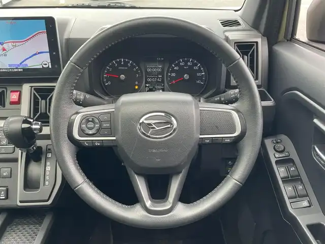 ダイハツ タフト G クロムベンチャー 島根県 2021(令3)年 7.9万km サンドベージュメタリック スマートアシスト/ガラスルーフ/純正ナビ/フルセグTV/Bluetooth/バックカメラ/スマートキー/スペアキー /プッシュスタート /シートヒーター /ステアリングスイッチ/電子パーキング/アイドリングストップ