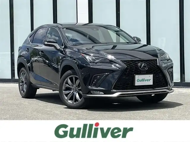 レクサス ＮＸ 300 Fスポーツ 大阪府 2018(平30)年 3.3万km グラファイトブラックガラスフレーク 純正１０．３インチナビ/   フルセグTV/CD/DVD/Bluetooth/USB/全方位モニター/衝突軽減ブレーキ/横滑り防止装置/コーナーセンサー/サンルーフ/ヘッドアップディスプレイ/前席エアシートヒーター/パワーシート/レーダークルーズコントロール/レーンキープアシスト/パドルシフト/アイドリングストップ/電動リアゲート/オートマチックハイビーム/１００Ｖ電源/純正18インチアルミホイール/純正フロアマット/プッシュスタート/スマートキー/ＥＴＣ/三眼ＬＥＤライト