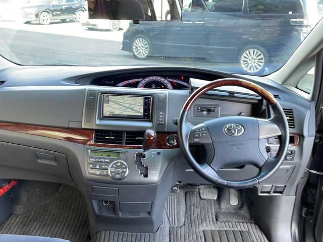 トヨタ エスティマ アエラス Gエディション 愛知県 2009(平21)年 8.8万km グレーメタリック 純正ナビ/バックカメラ/オットマン/ETC
