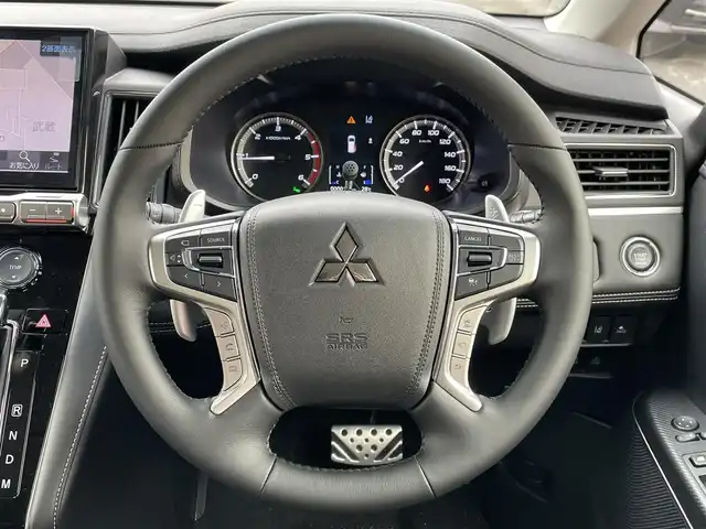 三菱 デリカＤ：５ シャモニー 東京都 2025(令7)年 0.1千km 黒Ⅱ 登録済未使用車/ALPINE11型ナビ/ALPINE12.8型フリップダウンモニター/全方位カメラ/両側パワースライドドア/レーダークルーズコントロール/シートヒーター/バックカメラ/電動リアゲート/パワーシート/純正アルミホイール/ブラインドスポットモニター/４WD/LEDヘッドライト/パドルシフト/ステアリングヒーター/オートマチックハイビーム/衝突軽減システム/Bluetooth/ステアリングスイッチ/スマートキー/プッシュスタート