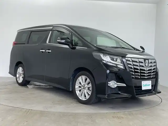 トヨタ アルファード S 鹿児島県 2016(平28)年 3.7万km ブラック ワンオーナー/アルパイン製11型ナビ/(Bluetooth/SD/USB/CD/DVD/フルセグ)/バックカメラ/両側パワースライドドア/アルパイン製後席モニター/コーナーセンサー/純正18インチアルミホイール/LEDヘッドライト/純正フロアマット/スマートキー/ETC/保証書/取扱説明書付き