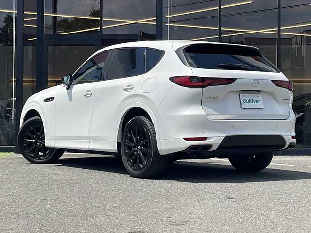 マツダ ＣＸ－６０ XD HV プレミアムスポーツ 大阪府 2023(令5)年 0.7万km ロジウムホワイトプレミアムメタリック BOSEサウンドシステム/パノラマサンルーフ/スマートブレーキサポート/誤発進抑制制御（前後）/車線逸脱警報システム/降車支援機能付ブラインドスポットモニタリング/レーンキープアシストシステム/緊急時車線維持支援システム/接近車両検知（前側方/後側方）/レーダークルーズコントロール/パーキングセンサー/ドライバー異常時対応システム/ヘッドアップディスプレイ/360度ビューモニター/12.3インチナビ/・Bluetooth/・AppleCarPlay/AndroidAuto/・フルセグTV/・タイプCｘ２/HDMI/ワイヤレス充電/パワーバックドア/ハーフレザーシート/シートヒーター／ベンチレーション/パワーシート（運転席メモリー機能付）/ステアリングヒーター/電動パーキングブレーキ/ブレーキホールド/LEDヘッドランプ/純正20インチAW/ドライブレコーダー/オートワイパー/スペアキーｘ１/取説/保証書