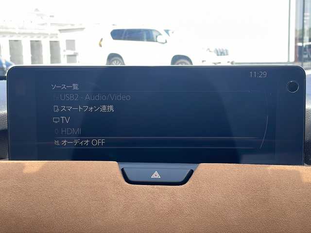マツダ ＣＸ－６０ XD HV プレミアムスポーツ 大阪府 2023(令5)年 0.7万km ロジウムホワイトプレミアムメタリック BOSEサウンドシステム/パノラマサンルーフ/スマートブレーキサポート/誤発進抑制制御（前後）/車線逸脱警報システム/降車支援機能付ブラインドスポットモニタリング/レーンキープアシストシステム/緊急時車線維持支援システム/接近車両検知（前側方/後側方）/レーダークルーズコントロール/パーキングセンサー/ドライバー異常時対応システム/ヘッドアップディスプレイ/360度ビューモニター/12.3インチナビ/・Bluetooth/・AppleCarPlay/AndroidAuto/・フルセグTV/・タイプCｘ２/HDMI/ワイヤレス充電/パワーバックドア/ハーフレザーシート/シートヒーター／ベンチレーション/パワーシート（運転席メモリー機能付）/ステアリングヒーター/電動パーキングブレーキ/ブレーキホールド/LEDヘッドランプ/純正20インチAW/ドライブレコーダー/オートワイパー/スペアキーｘ１/取説/保証書