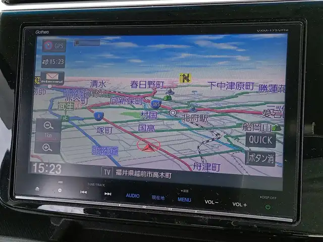 ホンダ ステップワゴン スパーダ ホンダセンシング 福井県 2016(平28)年 8.3万km プレミアムスパークルブラックパール 衝突被害軽減システム/純正9インチナビ（VXM-175VFNi）/・（フルセグTV/CD/DVD/Bluetooth/HDMI）/バックカメラ/ドライブレコーダー/パドルシフト/両側パワースライドドア/オートLEDライト/電動格納ウィンカーミラー/冬用スタッドレスタイヤ積込/純正16インチAW/純正フロアマット/スマートキー