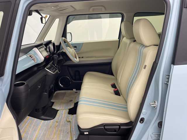 ホンダ Ｎ ＢＯＸ スラッシュ G Lインテリアカラーパッケージ 鹿児島県 2018(平30)年 6.4万km サーフブルー 純正ディスプレイオーディオ/（CD/BT/フルセグTV/HDMI）/バックカメラ/衝突被害軽減ブレーキ/シートヒーター/ステアリングリモコン/オートライト/電動格納ミラー/ウィンカーミラー/ドアバイザー