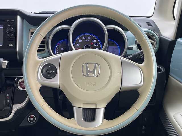 ホンダ Ｎ ＢＯＸ スラッシュ G Lインテリアカラーパッケージ 鹿児島県 2018(平30)年 6.4万km サーフブルー 純正ディスプレイオーディオ/（CD/BT/フルセグTV/HDMI）/バックカメラ/衝突被害軽減ブレーキ/シートヒーター/ステアリングリモコン/オートライト/電動格納ミラー/ウィンカーミラー/ドアバイザー