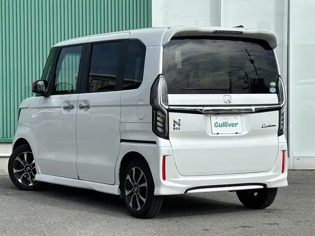 ホンダ Ｎ ＢＯＸ カスタム G L ホンダセンシング 福岡県 2019(令1)年 2.8万km プラチナホワイトパール ワンオーナー/純正ナビ/フルセグTV/両側パワースライドドア/バックカメラ/ビルトインETC/ドライブレコーダー/アダプティブクルーズコントロール/ホンダセンシング/・衝突被害軽減ブレーキ/・前後誤発進抑制機能/・車線維持支援システム/・標識認識機能/LEDヘッドランプ/ステアリングスイッチ/前席シートヒーター/純正14インチアルミホイール/スマートキー/プッシュエンジンスタート/禁煙車