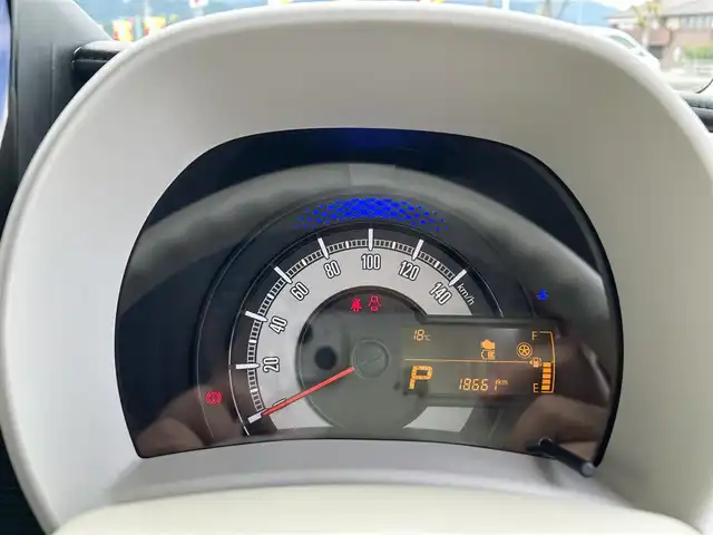 スズキ ワゴンＲ スマイル HYBRID X 愛媛県 2023(令5)年 1.9万km ブルーイッシュブラックパール 社外8型ナビ/バックカメラ/両側電動スライドドア/アイドリングストップ/D席シートヒーター/バックソナー/衝突被害軽減装置/車線逸脱防止装置/電格ミラー/LEDヘッドラト/オートライト/シガーソケット/現状サマー(鉄)(155/65/R14)/DUNLOP ENASAVE EC300＋/禁煙車
