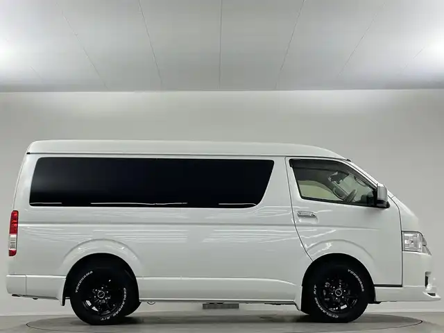 トヨタ ハイエース GL 埼玉県 2023(令5)年 2.6万km ホワイトパールクリスタルシャイン モデリスタエアロ　後席　全方位　ＬＥＤ　純正ナビ　ビルトインＥＴＣ　ドライブレコーダー　フルセグＴＶ　パワースライドドア　スマートキー　ＭＴモード付ＡＴ　衝突被害軽減