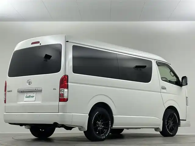 トヨタ ハイエース GL 埼玉県 2023(令5)年 2.6万km ホワイトパールクリスタルシャイン モデリスタエアロ　後席　全方位　ＬＥＤ　純正ナビ　ビルトインＥＴＣ　ドライブレコーダー　フルセグＴＶ　パワースライドドア　スマートキー　ＭＴモード付ＡＴ　衝突被害軽減
