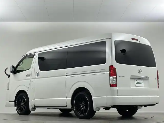 トヨタ ハイエース GL 埼玉県 2023(令5)年 2.6万km ホワイトパールクリスタルシャイン モデリスタエアロ　後席　全方位　ＬＥＤ　純正ナビ　ビルトインＥＴＣ　ドライブレコーダー　フルセグＴＶ　パワースライドドア　スマートキー　ＭＴモード付ＡＴ　衝突被害軽減