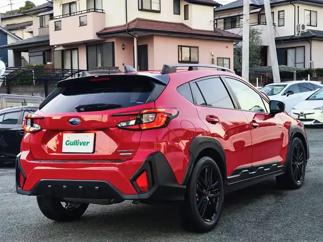 スバル クロストレック リミテッド 熊本県 2023(令5)年 2万km ピュアレッド ワンオーナー/サンルーフ/純正大型ナビ付ディスプレイオーディオ/【フルセグTV/Bluetooth】/【Apple car play/Andoroid Auto】/全周囲カメラ/バックカメラ/アイサイト/・レーダークルーズコントロール/・プリクラッシュブレーキ/・車間距離警報/・エマージェンシーレーンキープアシスト/・車線逸脱防止機能/・後側方警戒支援システム/・ドライバーモニタリングシステム/ステアリング連動ヘッドランプ/パドルシフト/前席パワーシート/前席シートヒーター/オートLEDライト/ビルトインETC/ドライブレコーダー前後/革巻きステアリング/ステアリングスイッチ/ステアリングヒーター/純正18インチAW/純正フロアマット/横滑り防止装置/保証書/取扱説明書/スペアキー