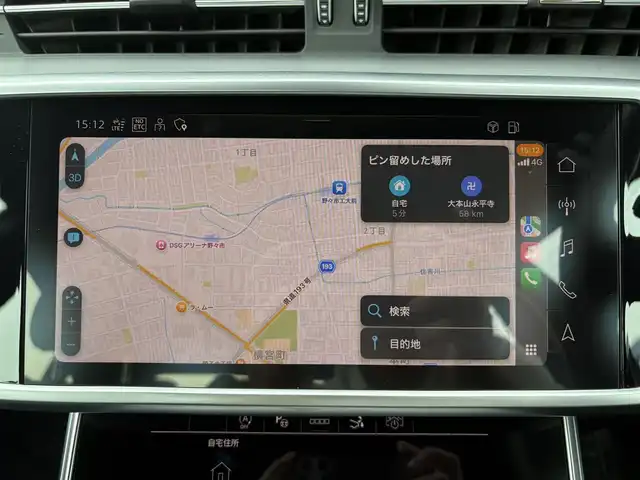 アウディ アウディ Ａ７ SB 40TDIクワトロ Sライン 石川県 2021(令3)年 3.9万km グレイシアホワイトメタリック 純正ナビ/フルセグTV/Bluetooth/全周囲カメラ/Bカメラ/イージークローザー/前席メモリ付パワーシート/全席シートヒーター/バーチャルコックピット＋/アンビエントライト/レーザーライト/Slineパッケージ/・スポーツサスペンション/・アウディサイドアシスト/・アウディプレセンスリヤ/・S line エクステリア/・デコラティブパネル マットブラッシュトアルミニウム/・マルチカラーアンビエントライティング/・マトリクスLEDヘッドライト　ダイナミックインディケーター付/・LEDリヤコンビネーションランプ