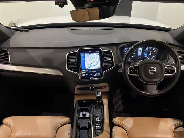 ボルボ ＸＣ９０ T5 AWD モーメンタム 新潟県 2017(平29)年 4.2万km クリスタルホワイトP アンバーレザー/インテリセーフ /-アダプティブクルーズコントロール/-レーンキープアシスト/-ブラインドスポットアシスト/-クロストラフィックアシスト/-360°カメラ/-パーキングアシスト/純正HDDナビ/フルセグTV/ETC/ドライブレコーダー/パワーバックドア/LEDヘッドライト/オートハイビーム/純正19インチアルミホイール/コーナーセンサー/シートヒーター/パワーシート/スマートキー/社外アルミホイールスタッドレスタイヤセット積み込み